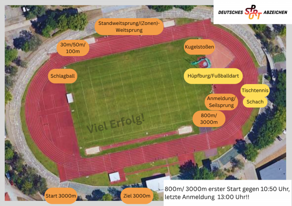Lageplan Sportabzeichen-Tag