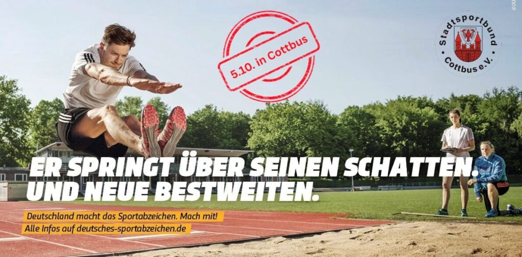 Sportabzeichen-Tag am 5. Oktober im Sportzentrum