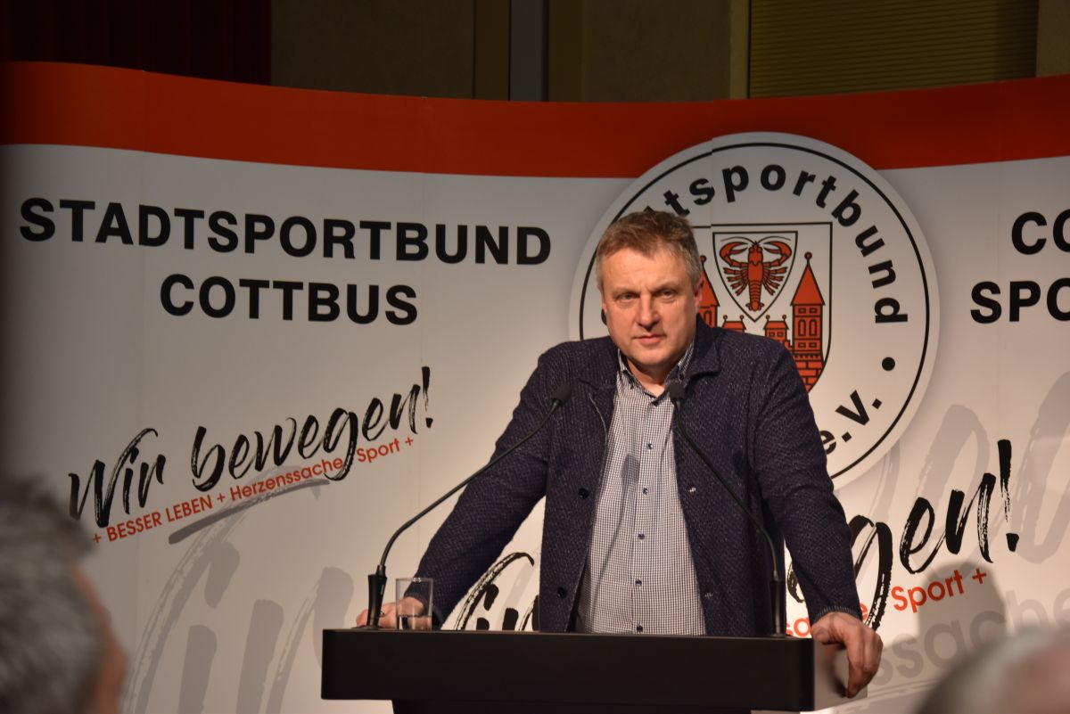 Olaf Wernicke, Vorstandsvorsitzender des Stadtsportbund Cottbus e.V.