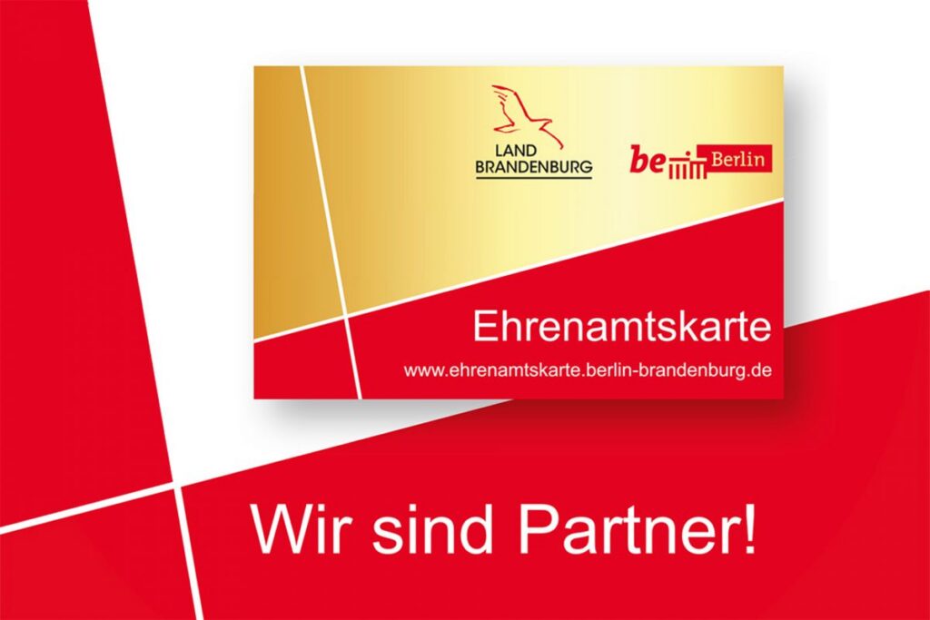 Stadtsportbund Cottbus ist jetzt Partner der Ehrenamtskarte Berlin-Brandenburg